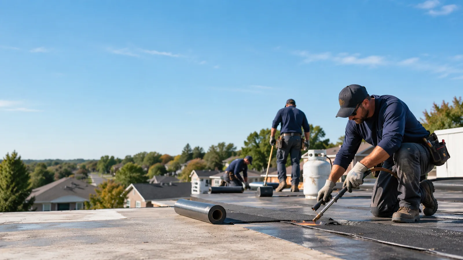 Flat Roof Leak Repair providers in Lahmansville, WV